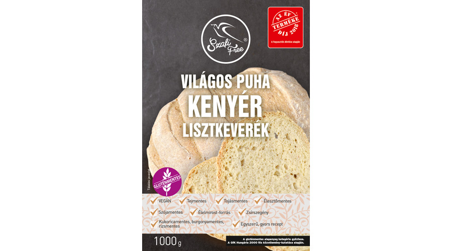 SZAFI FREE Világos puha kenyér Lisztkeverék 1000 g SZAFI FREE Világos puha kenyér Lisztkeverék 1000 g