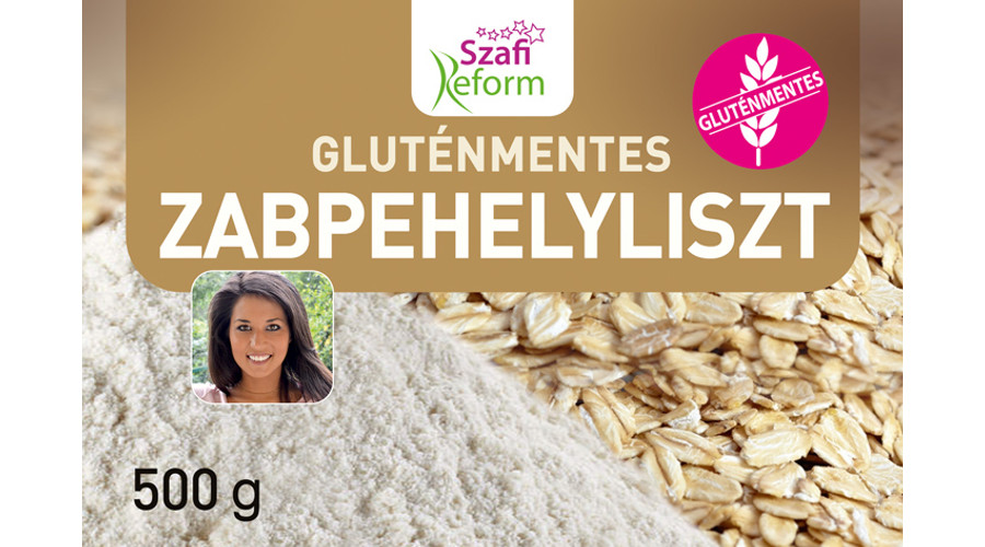 SZAFI REFORM Gluténmentes zabpehelyliszt 500 g SZAFI REFORM Gluténmentes zabpehelyliszt 500 g