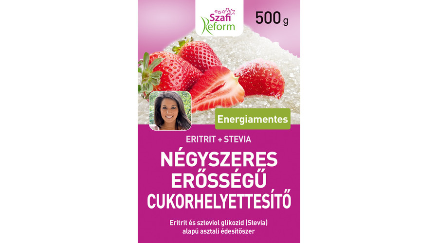 SZAFI REFORM Négyszeres erősségű természetes édesítő 500 g SZAFI REFORM Négyszeres erősségű természetes édesítő 500 g
