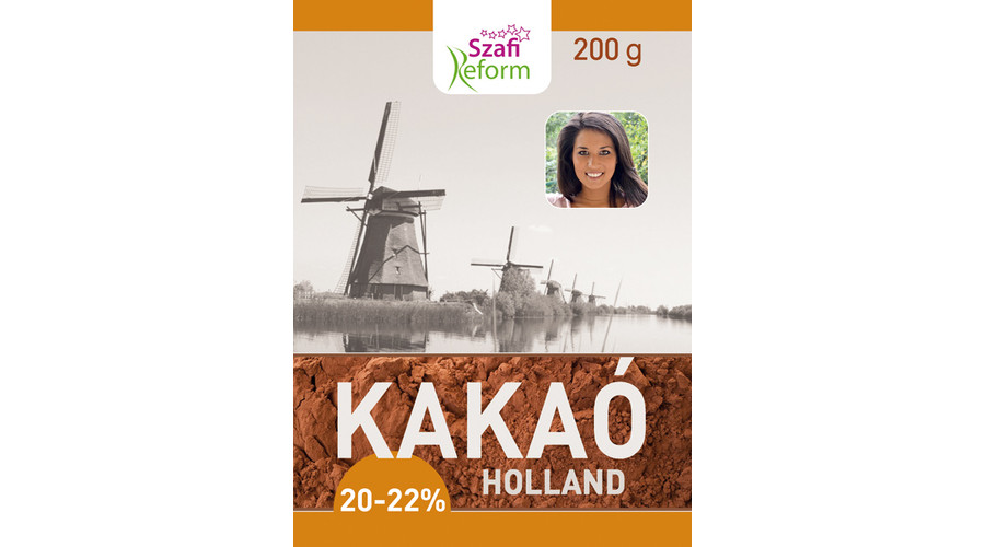 SZAFI REFORM Zsírszegény kakaópor (20-22%) 200 g