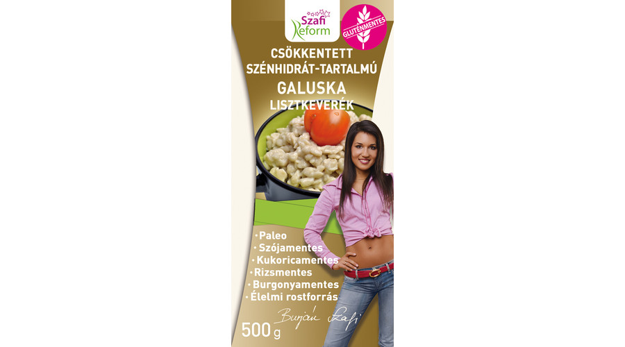 SZAFI REFORM Galuska Lisztkeverék Szénhidrát csökkentett 500 g