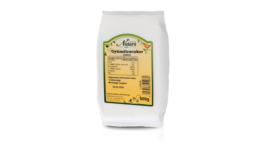NATURA Gyümölcscukor 500 g NATURA Gyümölcscukor 500 g