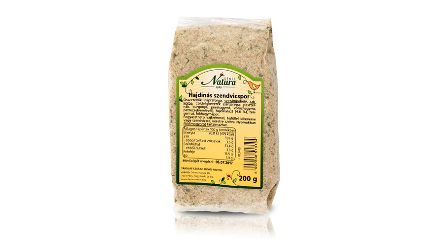 NATURA Hajdinás Szendvicskrémpor 200 g NATURA Hajdinás Szendvicskrémpor 200 g