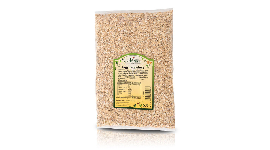 NATURA Lágy zabpehely 500 g NATURA Lágy zabpehely 500 g