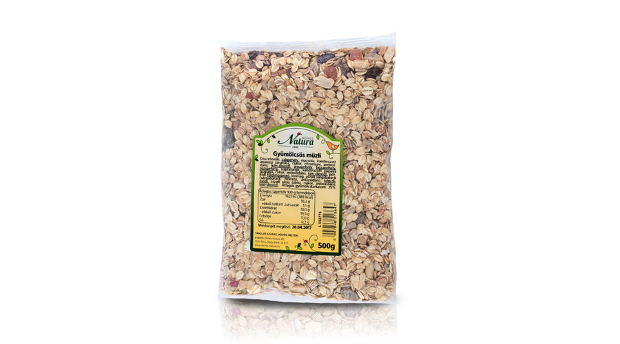 NATURA Müzli gyümölcsös 500 g