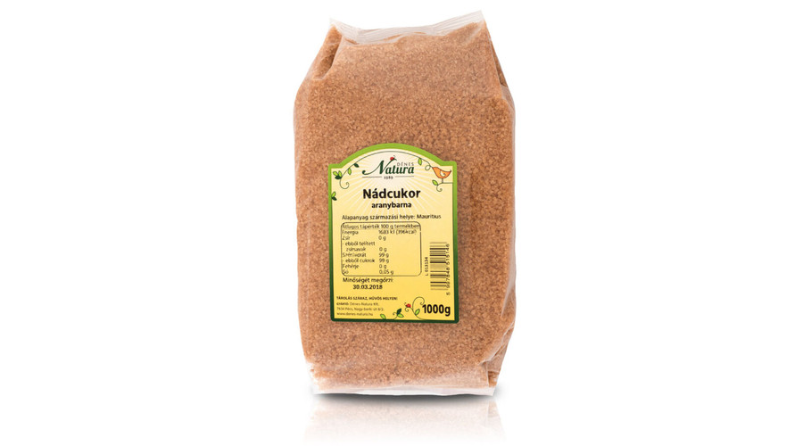 NATURA Nádcukor aranybarna 1000 g