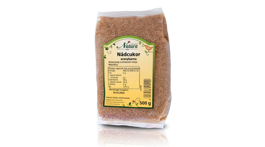NATURA Nádcukor aranybarna 500 g