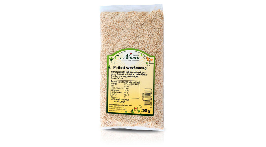 NATURA Pirított szezámmag 250 g NATURA Pirított szezámmag 250 g