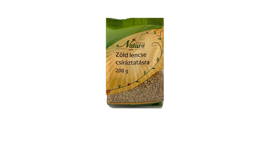 NATURA Csíráztatásra Zöld lencse 200 g