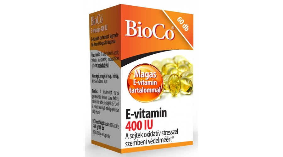 BIOCO E-Vitamin Kapszula 60 db