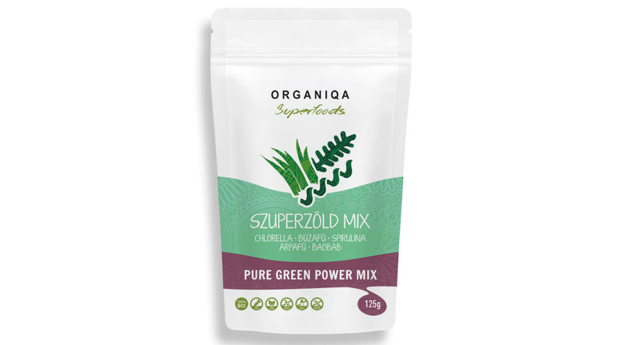 ORGANIQA Bio Pure Green Power (superfood keverék) 125 g ORGANIQA Bio Pure Green Power (superfood keverék) 125 g