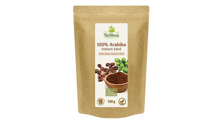 BIO MENÜ Arabica Instant kávé 100 g BIO MENÜ Arabica Instant kávé 100 g