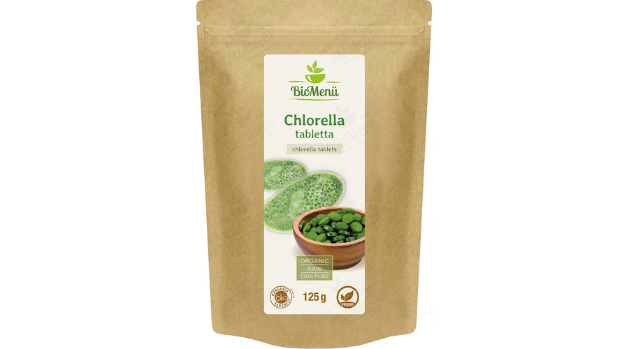 Bio Menü Bio Chlorella tabletta 125 g (kb. 250 db)