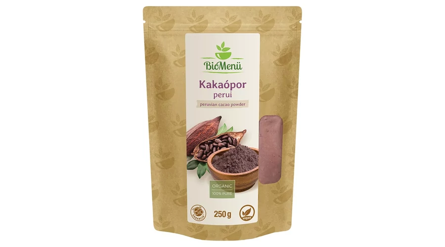 BIO MENÜ Bio Perui kakaópor 250 g BIO MENÜ Bio Perui kakaópor 250 g