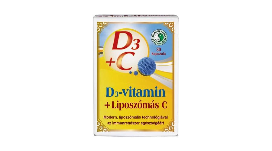 Dr. CHEN D3-Max Liposzómás C-vitamin kapszula 30 db