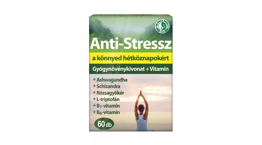 Dr. CHEN Anti-Stressz Gyógynövény+Vitamin kapszula 60 db