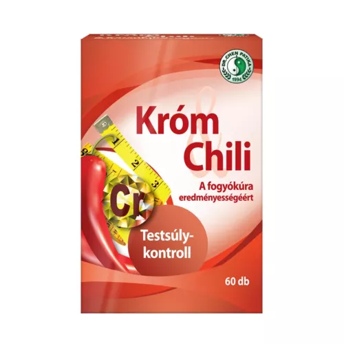 Dr. CHEN Króm és chili fogyókúrás kapszula 60 db