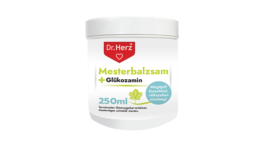 Dr. HERZ Mester Balzsam+Glükozamin 250 ml Dr. HERZ Mester Balzsam+Glükozamin 250 ml