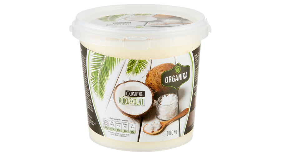 ORGANIKA Kókuszolaj 1000 ml ORGANIKA Kókuszolaj 1000 ml