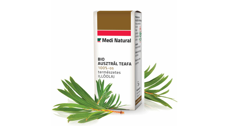 MEDINATURAL Illóolaj 100%-os Bio Ausztrál teafa 5 ml MEDINATURAL Illóolaj 100%-os Bio Ausztrál teafa 5 ml