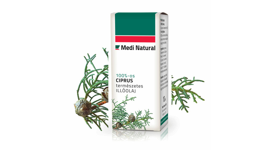 MEDINATURAL Illóolaj 100%-os Ciprus 10 ml MEDINATURAL Illóolaj 100%-os Ciprus 10 ml