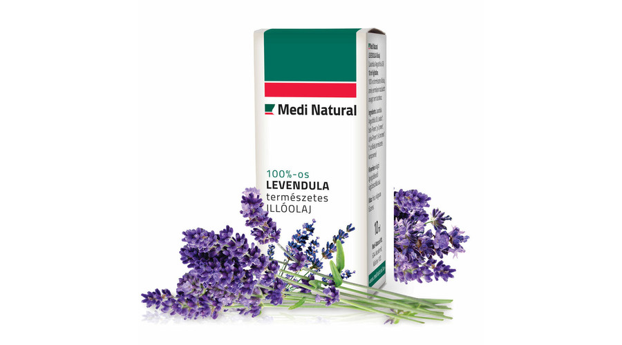 MEDINATURAL illóolaj 100%-os levendula 10 ml
