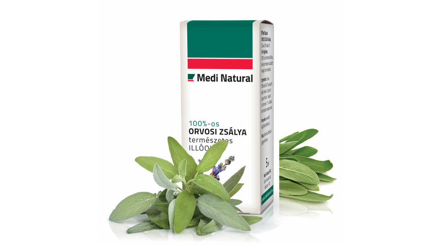 MEDINATURAL illóolaj 100%-os orvosi zsálya 5 ml