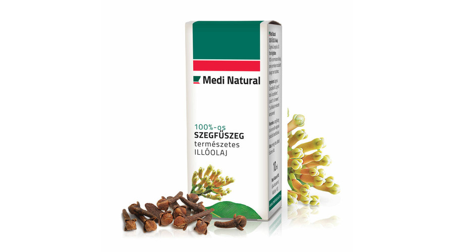 MEDINATURAL illóolaj 100%-os szegfűszeg 10 ml MEDINATURAL illóolaj 100%-os szegfűszeg 10 ml