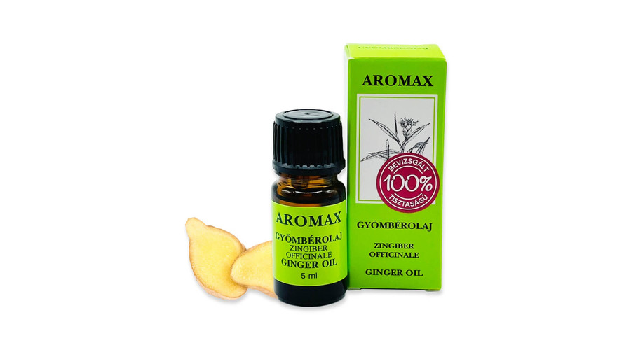 AROMAX Gyömbér illóolaj 5 ml AROMAX Gyömbér illóolaj 5 ml