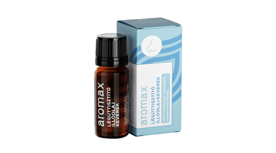 AROMAX Légúttisztító illóolaj keverék 10 ml AROMAX Légúttisztító illóolaj keverék 10 ml