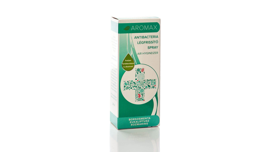 AROMAX Antibacteria levegőillatosító spray borsmenta-eukaliptusz-rozmaring 20 ml