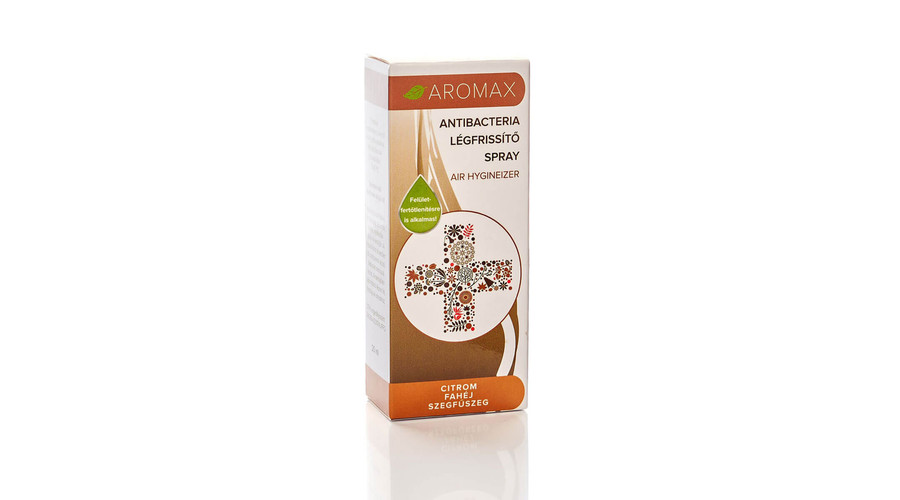 AROMAX Antibacteria levegőillatosító spray citrom-fahéj-szegfűszeg 20 ml