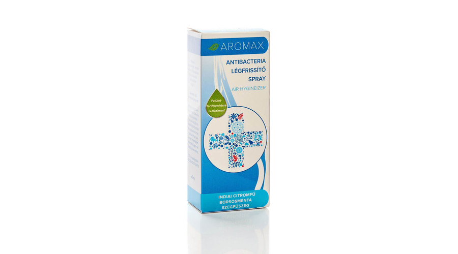 AROMAX Antibacteria levegőillatosító spray indiai citromfű 20 ml AROMAX Antibacteria levegőillatosító spray indiai citromfű 20 ml
