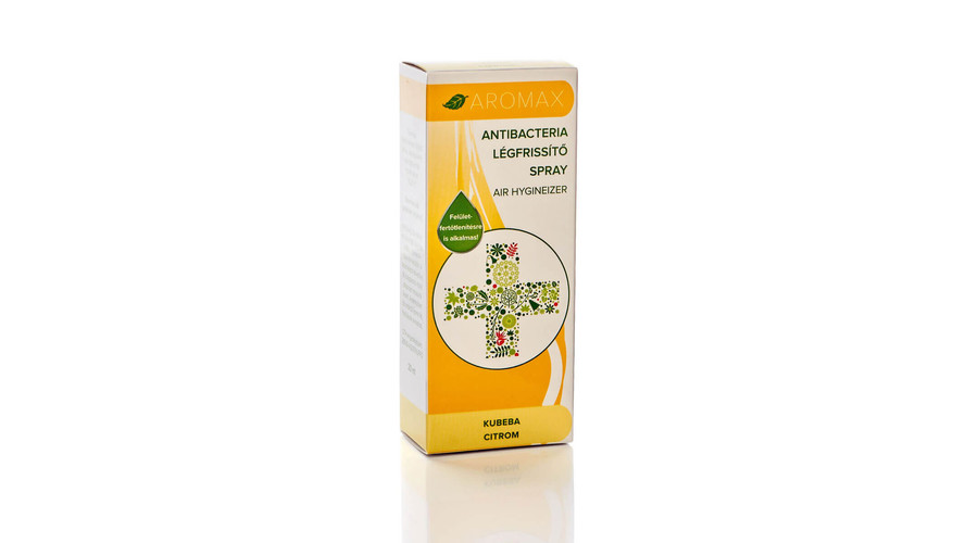 AROMAX Antibacteria levegőillatosító spray Kubeba-citrom 20 ml