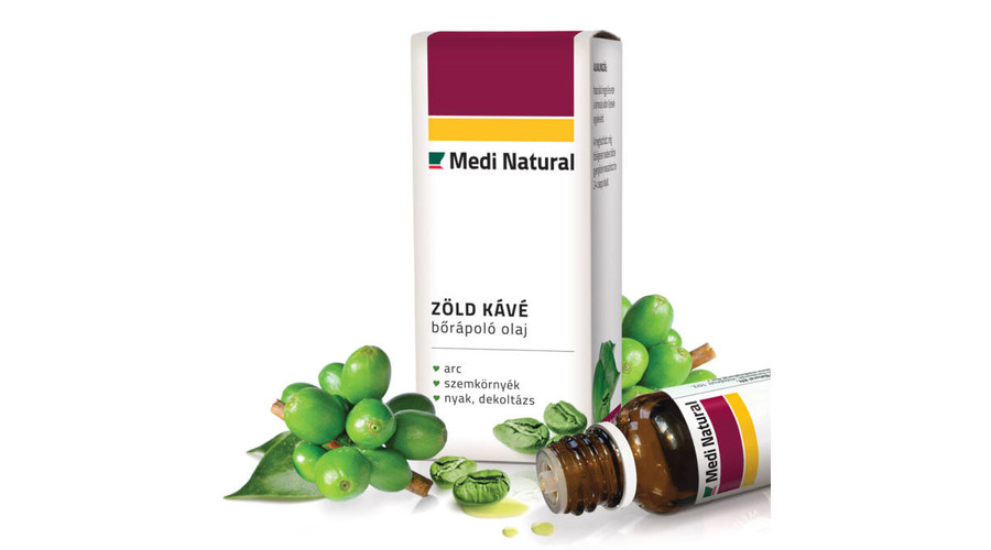 MEDINATURAL Zöld kávé bőrápoló olaj 20 ml