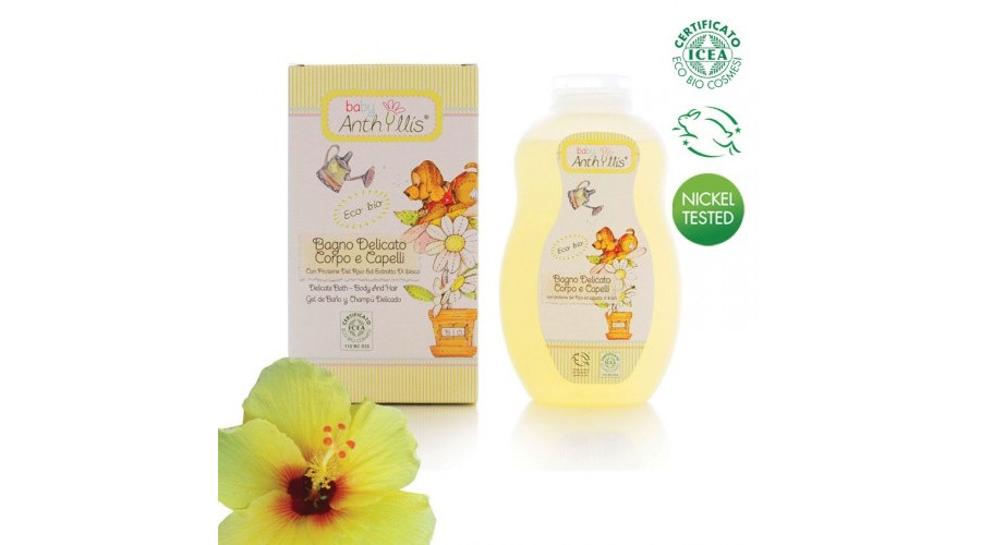 ANTHYLLIS Baby Bio Babafürdető- és sampon 400 ml ANTHYLLIS Baby Bio Babafürdető- és sampon 400 ml