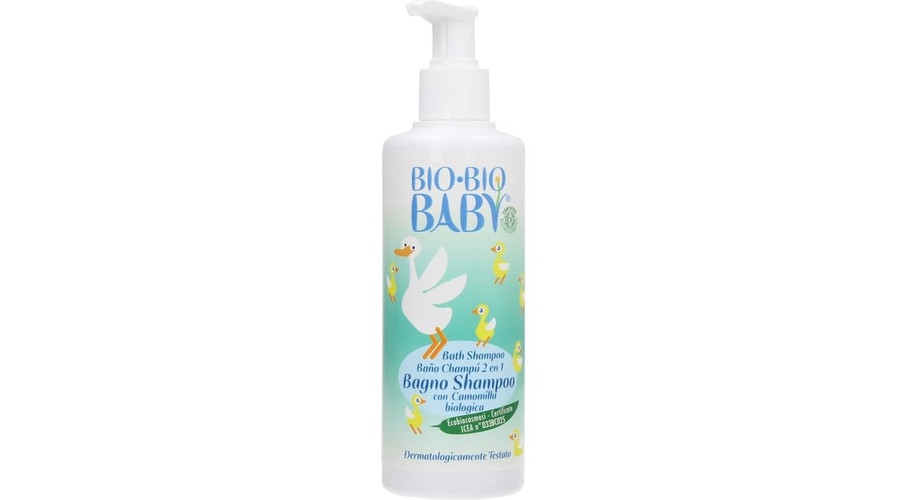BIO BIO BABY Fürdető sampon kamillával 250 ml BIO BIO BABY Fürdető sampon kamillával 250 ml