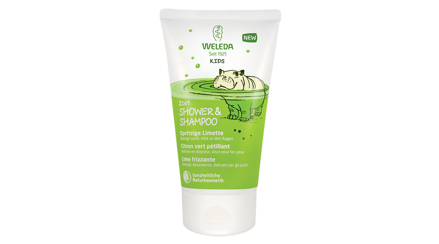 WELEDA Kids 2in1 Lime tusfürdő és sampon 150 ml