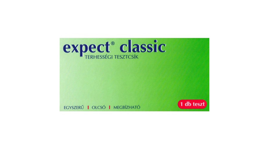 Expect Classic Terhességi tesztcsík 1 db