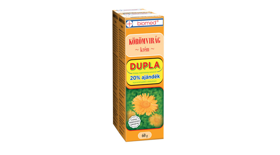 BIOMED Körömvirág krém Dupla 2x60 g