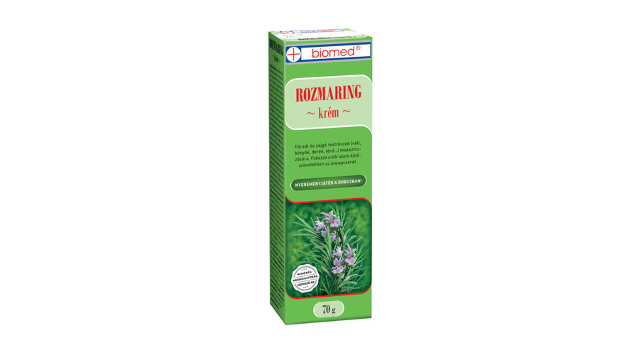 BIOMED Rozmaring krém 70 g BIOMED Rozmaring krém 70 g