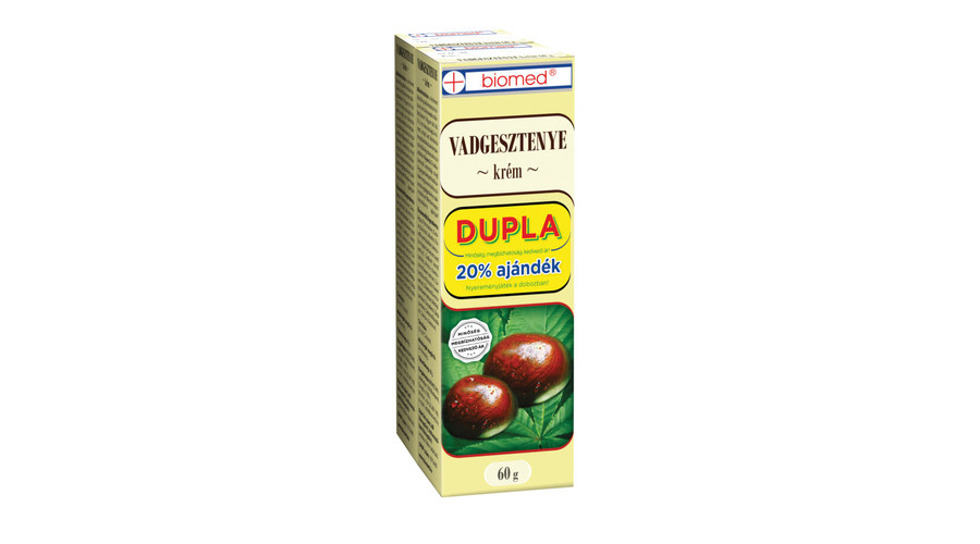 BIOMED Vadgesztenye krém Dupla 2x60 g