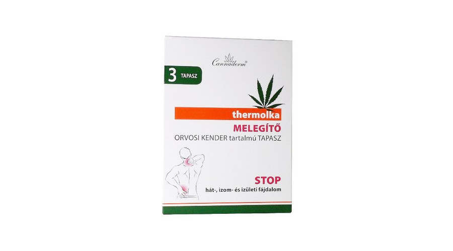 Cannaderm Thermolka Melegítő Tapasz 3 db Cannaderm Thermolka Melegítő Tapasz 3 db