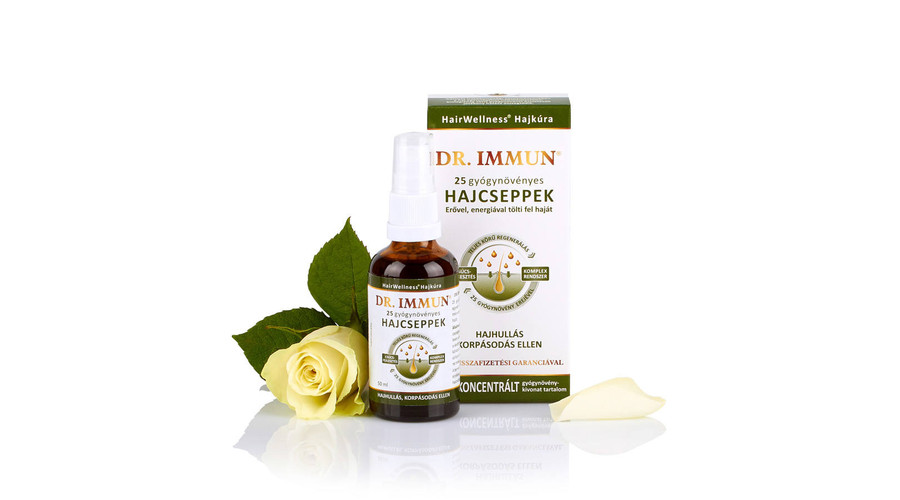 Dr. IMMUN 25 Gyógynövényes Hajcseppek 50 ml Dr. IMMUN 25 Gyógynövényes Hajcseppek 50 ml