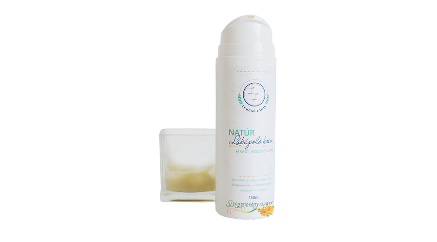 Lebegő lábak Natúr lábápoló krém visszérre 150 ml Lebegő lábak Natúr lábápoló krém visszérre 150 ml