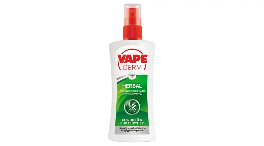 VAPE Derm Herbal szúnyog- és kullancsriasztó pumpás aeroszol 100 ml