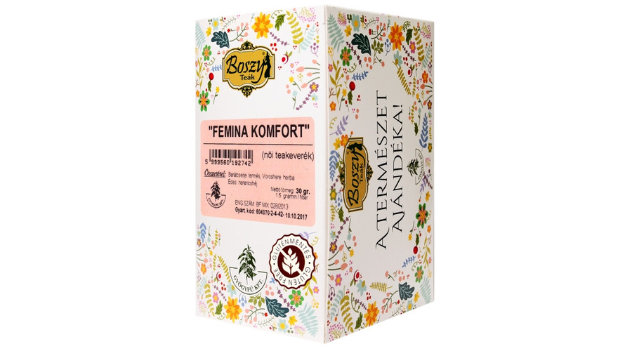 BOSZY Femina Komfort Teakeverék 20 filter BOSZY Femina Komfort Teakeverék 20 filter