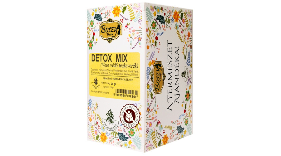 BOSZY Detox Mix Vesevédő Tea 20 filter