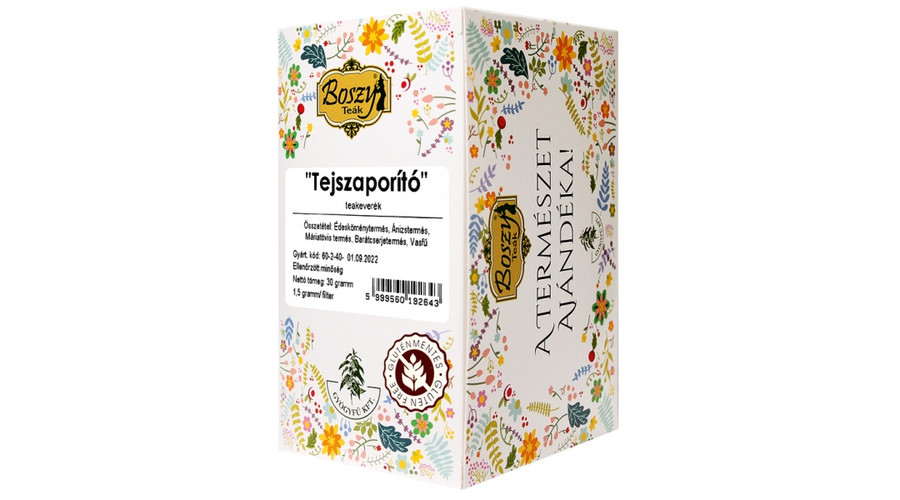 BOSZY Tejszaporító Teakeverék 20 filter