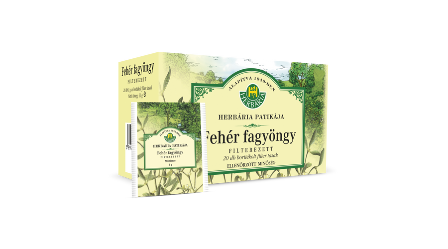 HERBÁRIA Fehér fagyöngy tea 20 filter